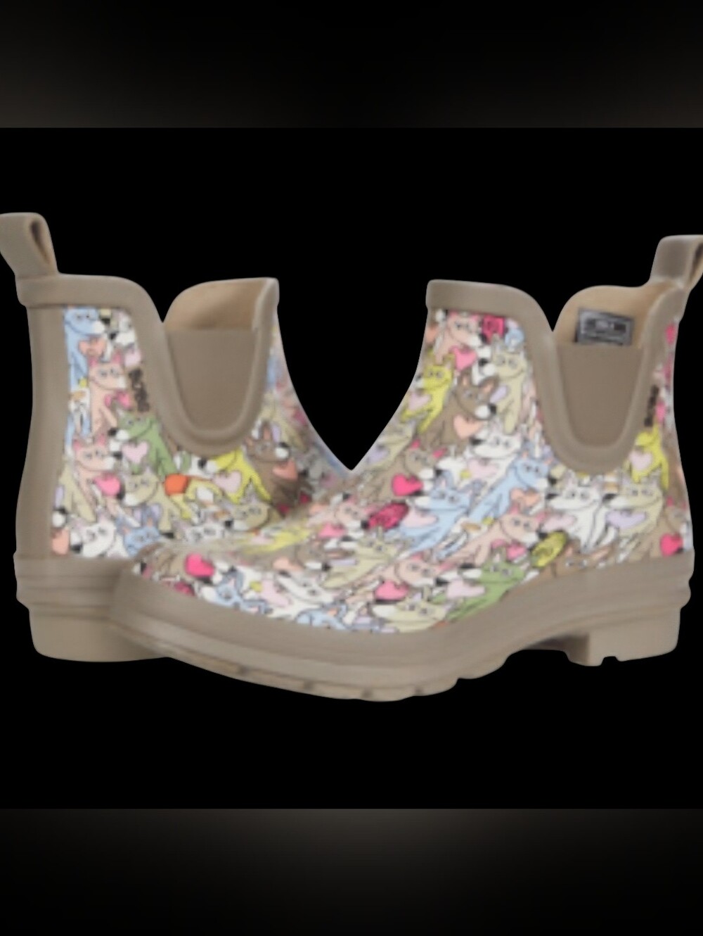 Skechers BOBS Women's Rain Check - Puppy Puddles Ankle Rain Boot Size 10